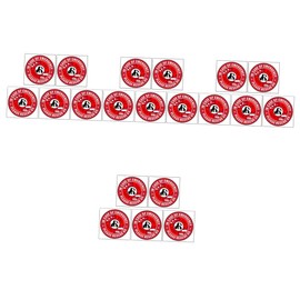 Operitacx 4sets Warning Sign Wall Sticker Emergency Wall Decals Pet Hospital Stickers Please Rescue US Decals Emergency Sign Stickers Emergency Warning Decal Pet Emergency Decal PVC 5pcs*4