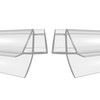 2-Pack Shower Door Bottom Seal (1/4'' X 39'') Glass Shower