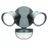Lithonia Lighting Dark Bronze LED Dual Head Motion Sensor Aluminum