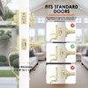 Haidms Gold Front Door Lock Set - Heavy Duty Double