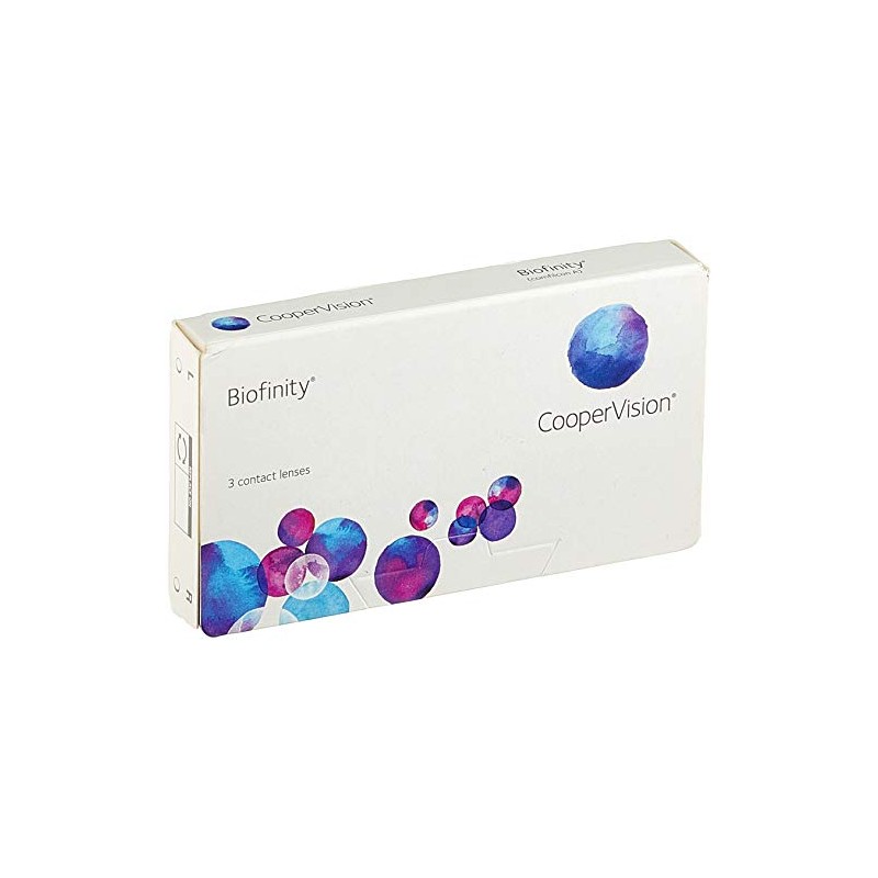 Biofinity Spheric Jahreslinsen weich, 3 Stück / BC 8.6 mm