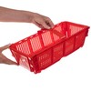 KADAX Plastic Harvest Basket, 40 x 18 x 11.5 cm,
