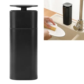 Pump Dispenser, Push Down Versatile Dispenser Bottle Leakage Proof for Lotion (Black)