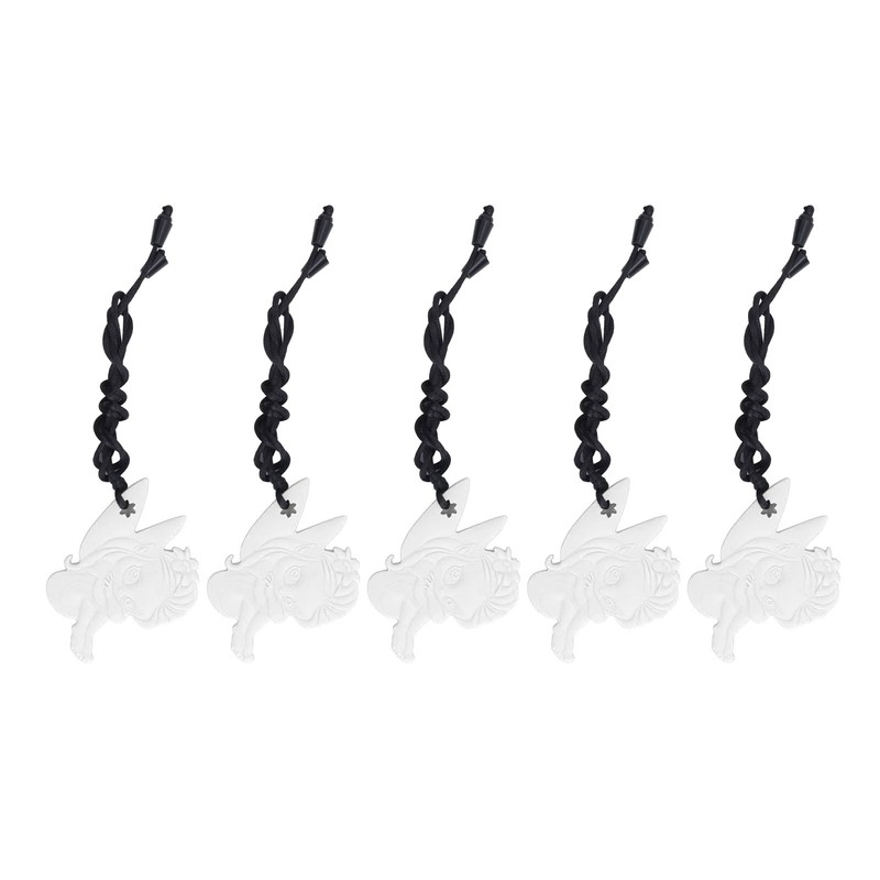 5Pcs Chew Necklace Food Grade Silicone Chewing Pendant for Toddlers