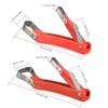 AGLOO 2 Pcs Bark Removal Tool Bark Peeler - Bark