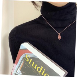 COHEALI Pelelith Necklace Aromatherapy Necklace with Pendant Birthday Present Idea