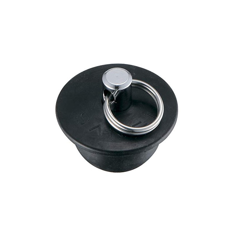 SANEI Rubber Stopper for Bath, TOTO Type, with Flange, without