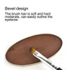 Varillas de rímel, pincel de cejas con diseño de doble