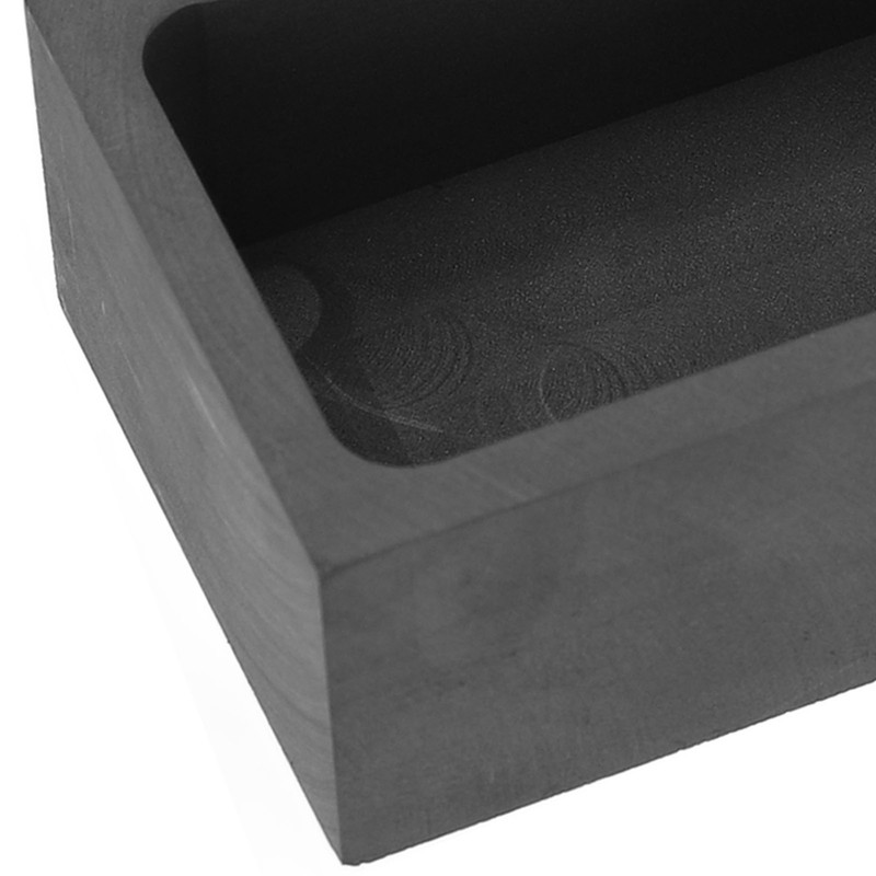 Rectangular Graphite Ingot Mold Jewelry Metal Refining Crucible for Melting