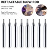 Unbranded Practical Outdoor Pocket Bellow Collapsible Tool Blow Fire Tube