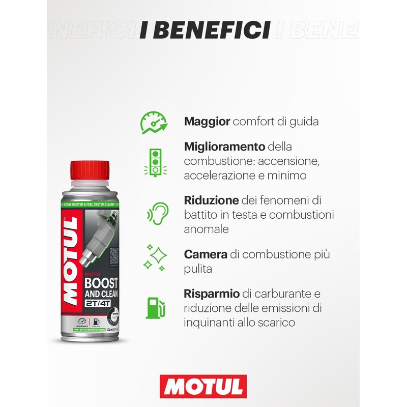 Motul - Additivo per Migliorare il Numero di Ottano e