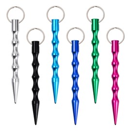 Dokeno Pack of 6 Kubotan Self-Defense Weapons Legal Self Defense Weapons Self Defense Women Self Defense Keyring Kubotan Key Ring for Women