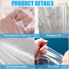 3 Extra large plastic bags,100 * 150CM heavy duty large