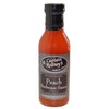 Captain Rodney's Black Label Peach BBQ Sauce - 12 Fl
