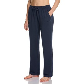 TSLA Women's Sweatpants with Pockets, Casual Comfy & Cozy Loungewear, Athletic Stretch Workout Yoga Pants FBP75-DNV Small
