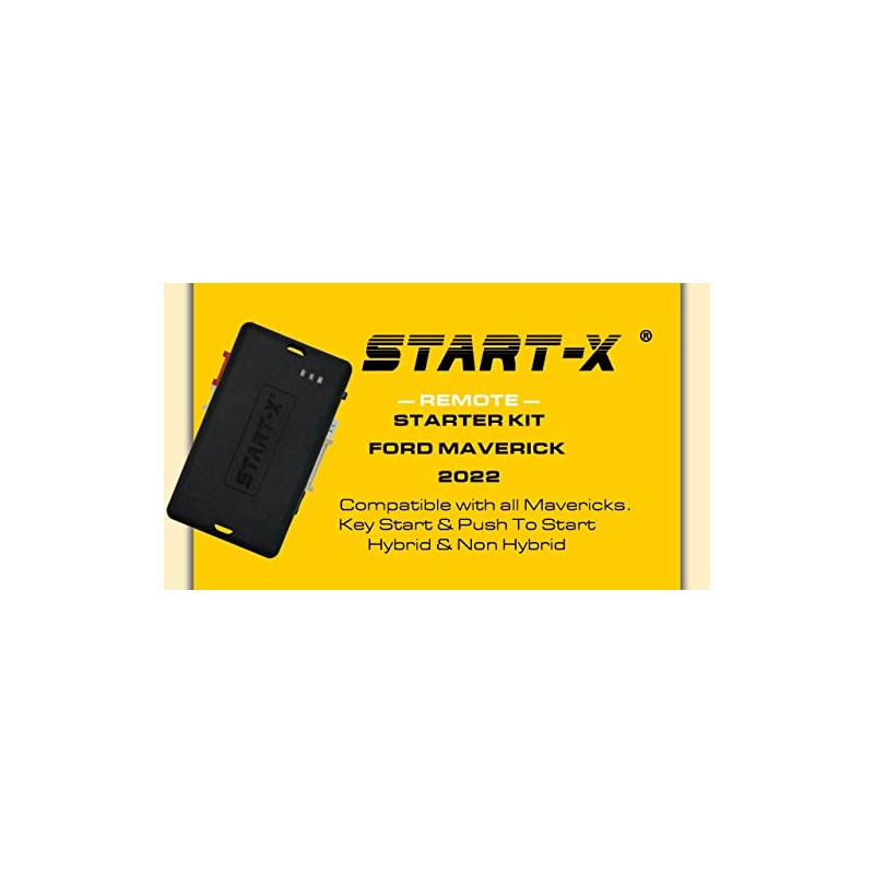 Start-X Remote Starter Compatible with 2022-2023 Maverick || Plug N