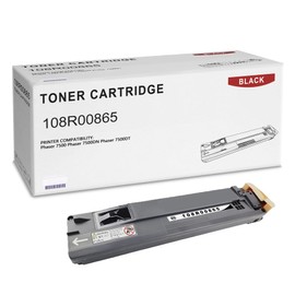 1-Pack Black 108R00865 High Yield Waste Toner Compatible for Xerox 108R00865 Phaser 7500 7500DN 7500DT Printer (Pages up to 25,000 Page )
