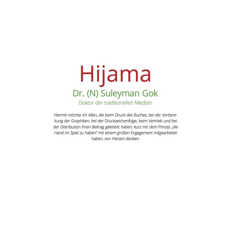 Hijama Hacamat Cupping (Schöpftherapie) German