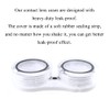 HAHIYO Contact Lens Case Box Holder Diameter 25mm Durable Leakproof