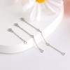 Bracelet Extender Durable White Gold Extenders for Necklace Bracelet Anklet