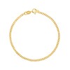 Modabilé women's yellow gold plated bracelet made of 925 sterling