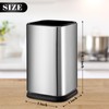 BEWOS Stainless Steel Utensil Holder, Kitchen Utensil Holder for Organizing
