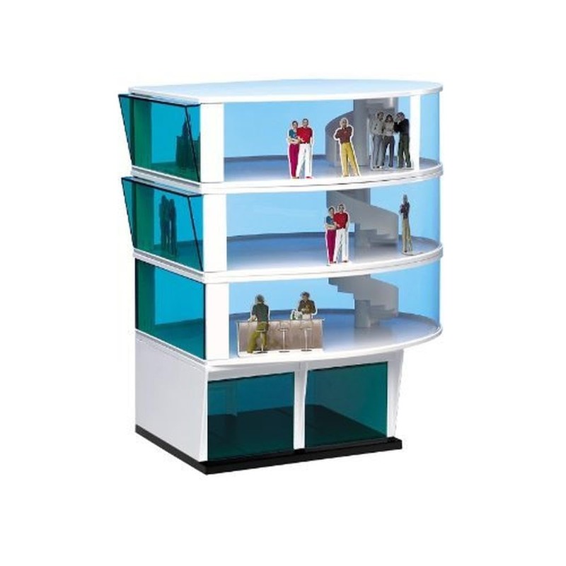 Carrera 21102 Press Tower Building Realistic Scenery Accessory for Slot