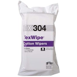 Texwipe TX304 Low-Particulate Wipes, 4" x 4"; 1200/bag