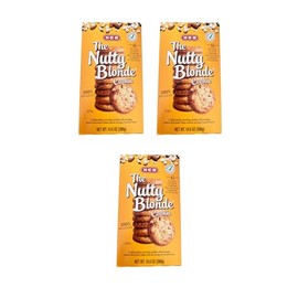 Nutty Blonde Cookie White Chocolate Chip Exotic Nuts 10.6 oz (Pack of 3)