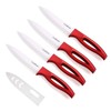 Cerahome Ceramic knife, Ceramic kitchen Knife Set with Sheath Super