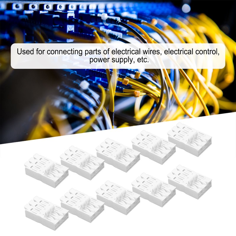 10PCS 928M-3P Wiring Terminal Double Press Wire Connector Quick Terminal