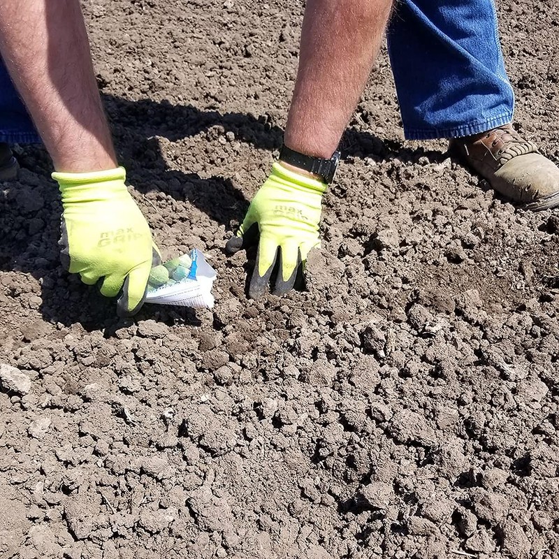 Midwest Gloves & Gear 94HVG-SM MAX Grip Glove, HI VIS