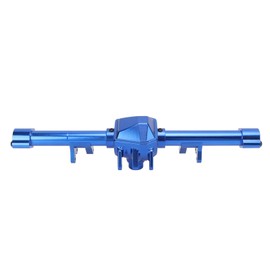 RC Rear Axle Housing Aluminium Alloy Integrated Anodized Replacement for Axial 1/6 SCX6 CarsBlue