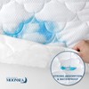 Kids Travel Air Mattress Pad Cover Protector Waterproof, Compatible with