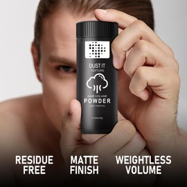 2PCS Hair Styling Volume Powder, Oil Control Long Lasting Fluffy Hair Texture Powder for Men Women, Volumizing Matte Hairstyle Hair Powder