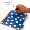 Pukka Pads Bloom B5 Hardcover Project Book, Floral Cover, 9496-BLM,