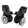 Ejoyous Pack of 2 Suitcase Universal Wheel, Double Row Silent