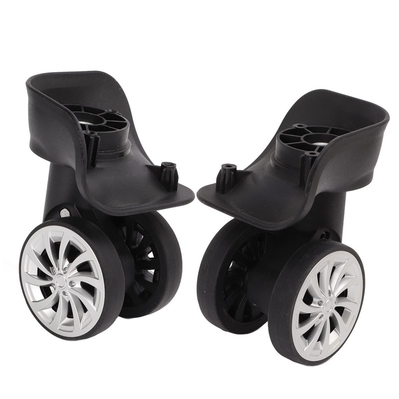 Ejoyous Pack of 2 Suitcase Universal Wheel, Double Row Silent