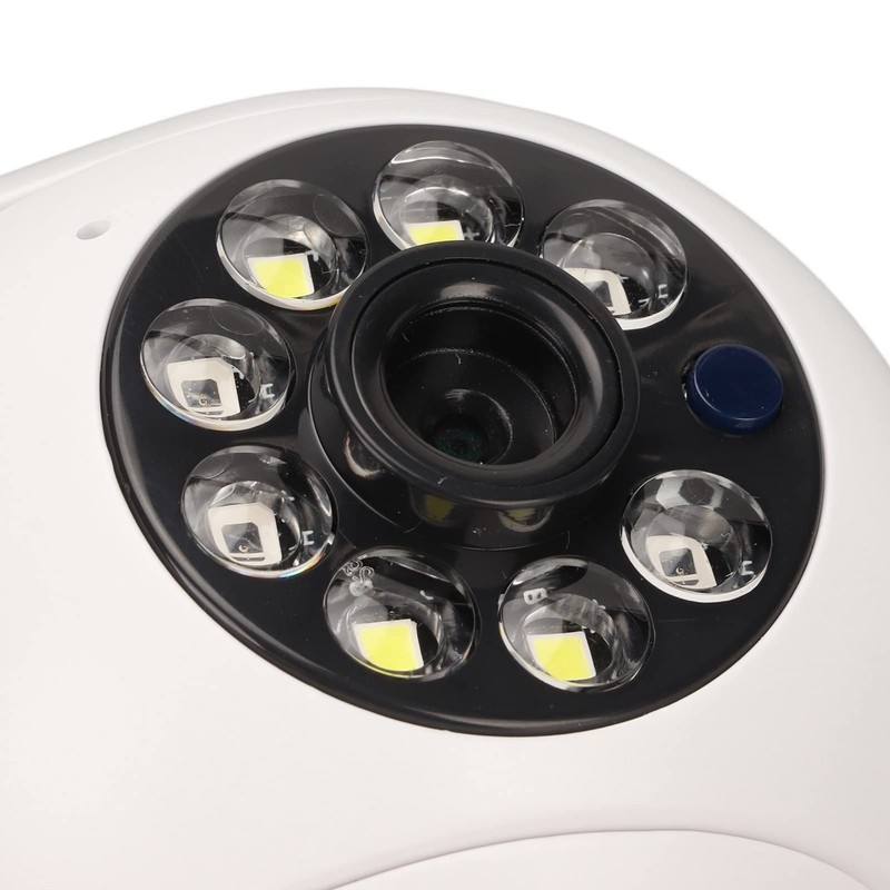 Vikye WiFi Surveillance Camera, 1080P 360° View Home Camera Smart