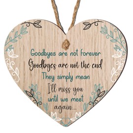 In Loving Memory Plaque – Bereavement Gift, Oak Veneer Memorial Keepsake, Sympathy and Remembrance Tribute, Laser Cut, Handcrafted in the UK, Size 11cm x 9.5cm
