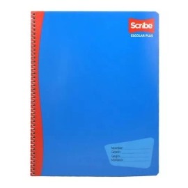 Scribe 5 Cuadernos Scribe Profesional 100 Hojas Doble Raya Color Multicolor