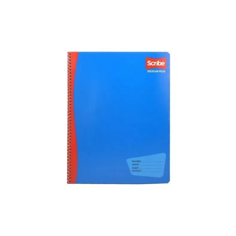 Scribe 5 Cuadernos Scribe Profesional 100 Hojas Doble Raya Color