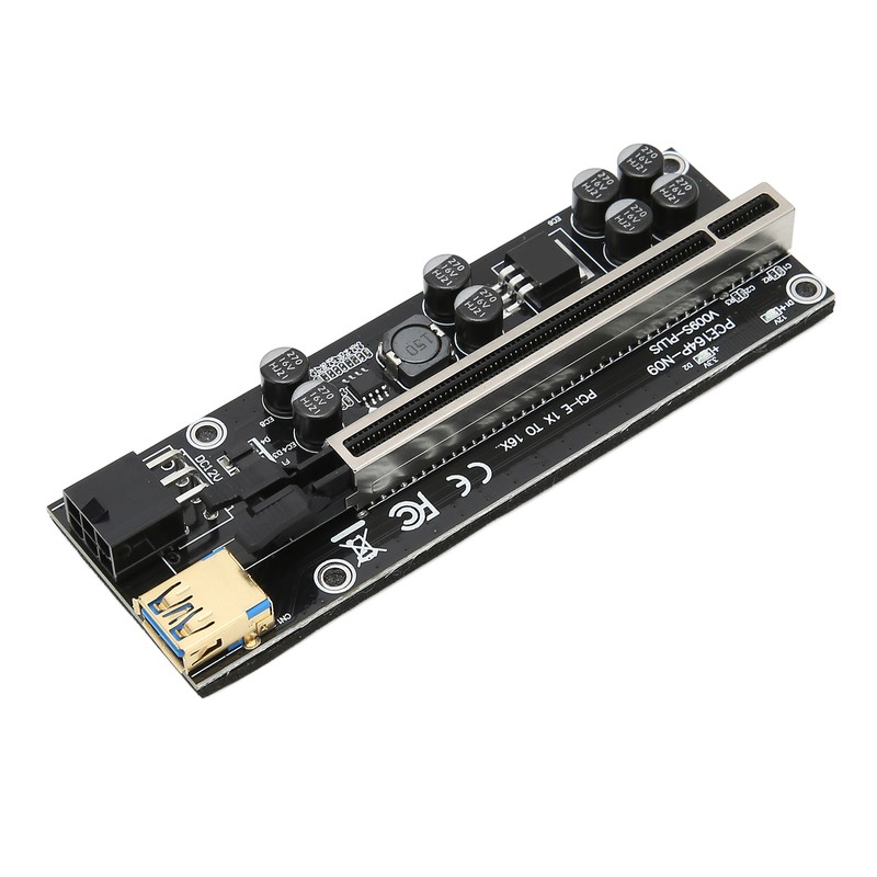 Riser Adapter Card 6P Interface Fixed Buckle Power Protection Fine