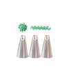 3 Pcs Piping Nozzle #81 – Specialty Petal Piping Tip