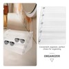 KOMBIUDA Sunglasses Display Stand Organizer for Eyewear Weighted Base for