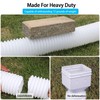 HAHOME 2 Pack Rain Gutter Downspout Extensions,Drain Downspout Extender Diverter,