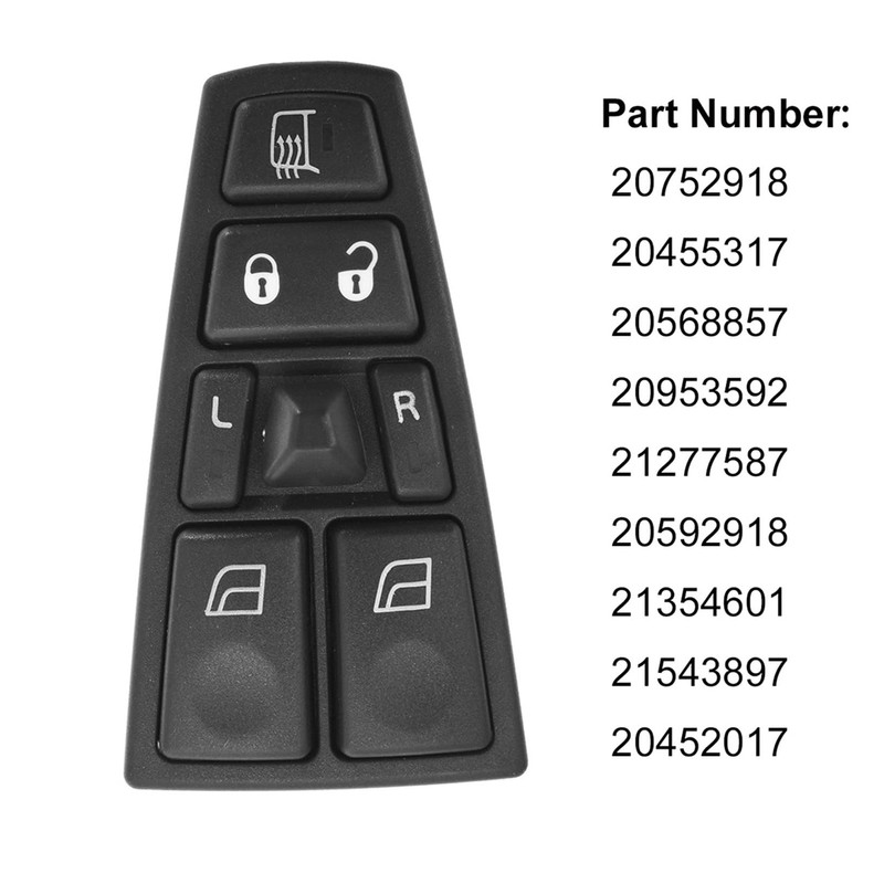 LABLT Front Driver Side Power Master Control Window Switch 20752918