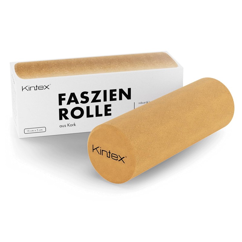 Kintex Cork Fascia Roller, 33 cm or 15 cm, Massage