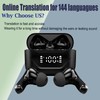Qvoyar Translation Earbuds Real Time, Language Best Translator Earbuds in