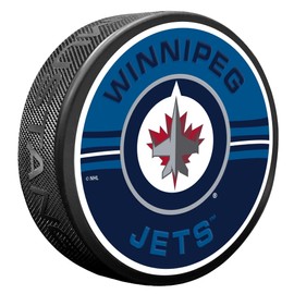 Winnipeg Jets Puck - Half & Half